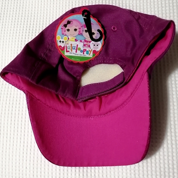 🔥SALE🔥 Lalaloopsy Pix E. Flutters Girl's Ball Cap Hat NWT Size OSFM - Picture 4 of 4